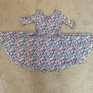 Dot Dot Smile multi-colored ballerina dress